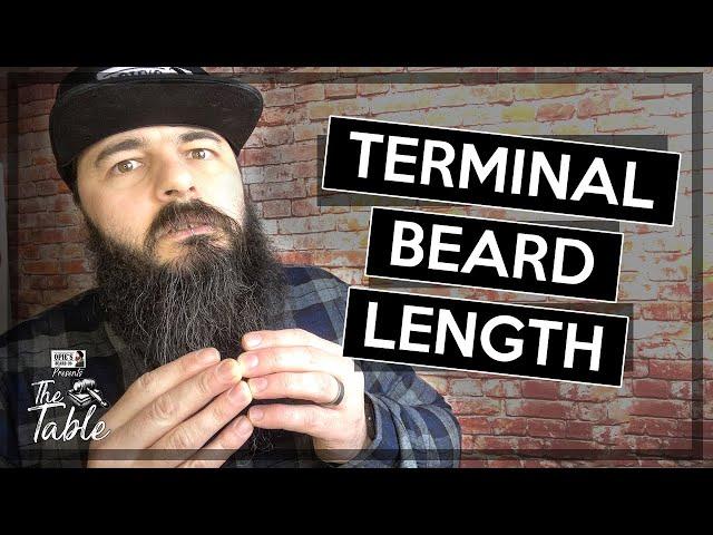 Terminal beard length