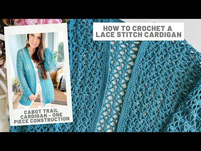 Cabot Trail Cardigan - Free Crochet Pattern