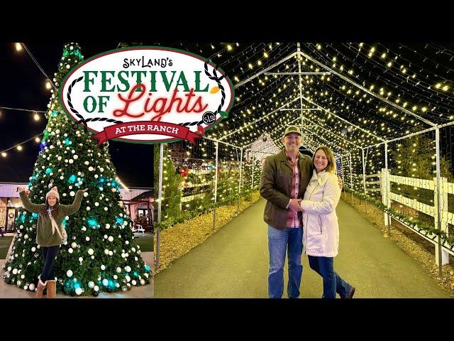 SkyLand Ranch's Festival Of Lights Christmas FULL TOUR | Sevierville Tennessee