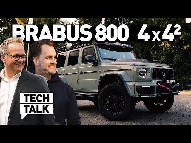 MAXIMUM Off-Road Luxury?! | BRABUS 800 4x4² Explained #TECHTALK