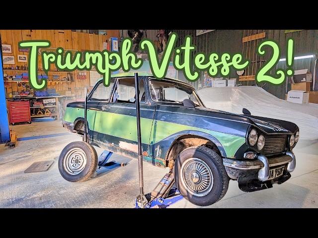 ONE WEEK To Put This 1967 Triumph Vitesse BACK ON THE ROAD After 40 YEARS LAID UP! + WIN THE CAR!