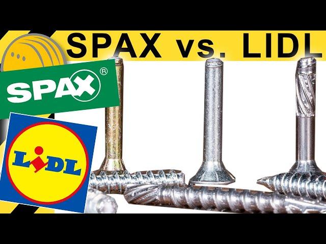 LIDL besser als SPAX? Welche ist die BESTE SCHRAUBE? | WERKZEUG NEWS #128