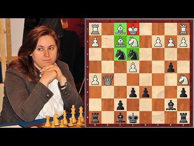 Absolutely Stunning Game Played By Judit Polgar vs Alexey Shirov