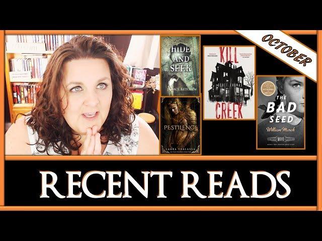 October Recent Reads | SniderBeeBooks