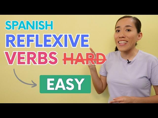 Spanish Reflexive Verbs: How-To, 20 Verbs & My 1 RULE to make them EASY