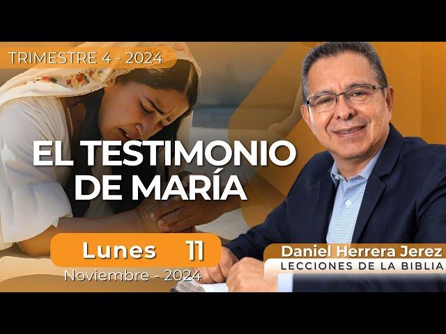 DANIEL HERRERA | LECCIÓN ESCUELA SABÁTICA | NOVIEMBRE 11-2024