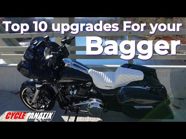 TOP 10 UPGRADES | HARLEY DAVIDSON ROAD GLIDE | STREET GLIDE | ROAD KING #harleydavidson #roadglide