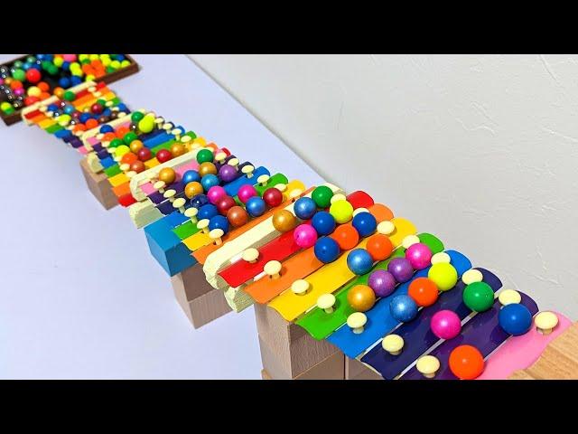 Marble RunColorful Melody Stairs & HABA Slope Course