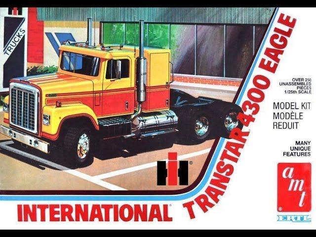 Unboxing AMT's International Transtar 4300 Eagle Truck