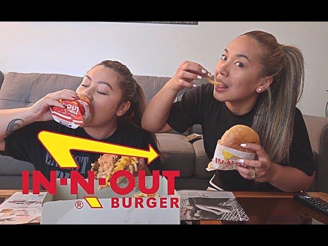 IN-N-OUT MUKBANG!!! (RIRI'S FIRST TIME TRYING)