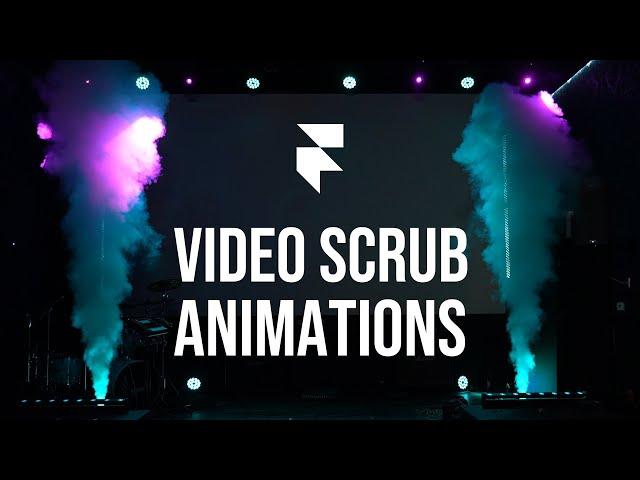 Create SICK Video Scroll Animations in Framer