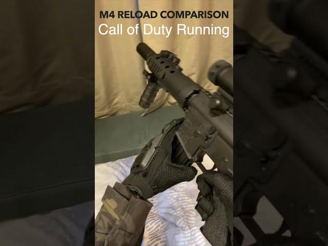 M4 Video Game Reloading Styles