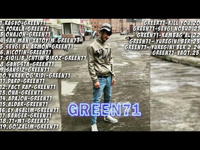 GREEN71 Сборник песни №1 +Playlist