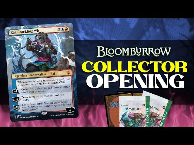 New Planeswalker found! Bloomburrow Collector Booster Opening - Magic The Gathering