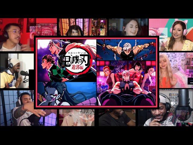 Demon Slayer - Season 2 OP 3  || Reaction Mashup | USE HEADPHONES