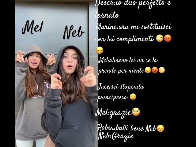 Tiktok di Neb e Mel #lisaluchetta #tiktok #glitterecandy #iris