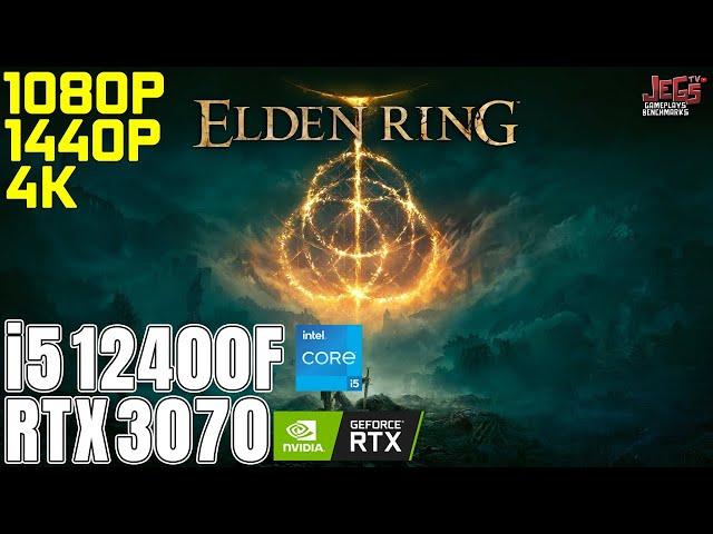 Elden Ring | i5 12400F + RTX 3070 | 1080p, 1440p, 4K benchmarks!