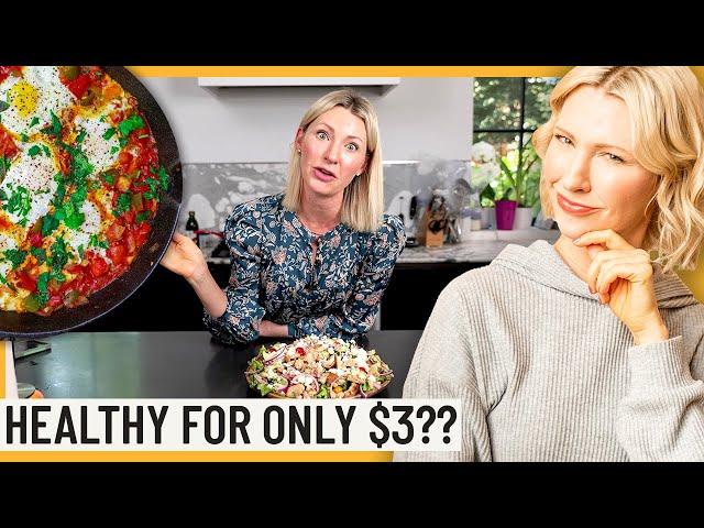 Can a Dietitian Make Cheap Healthy Meals for Less Than $3 (Grocery Prices are INSANE?!)