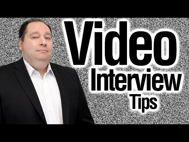 Video Interview Tips | How to Ace an ONLINE Job Interview (with former CEO)