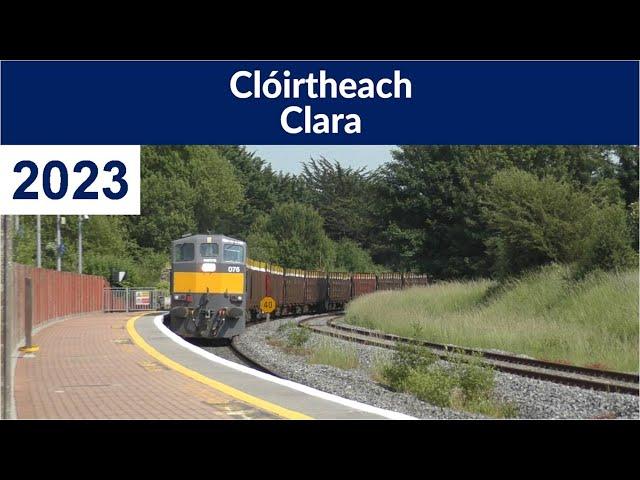 Clara Station - Iarnród Éireann Irish Rail Passenger & Freight Trains