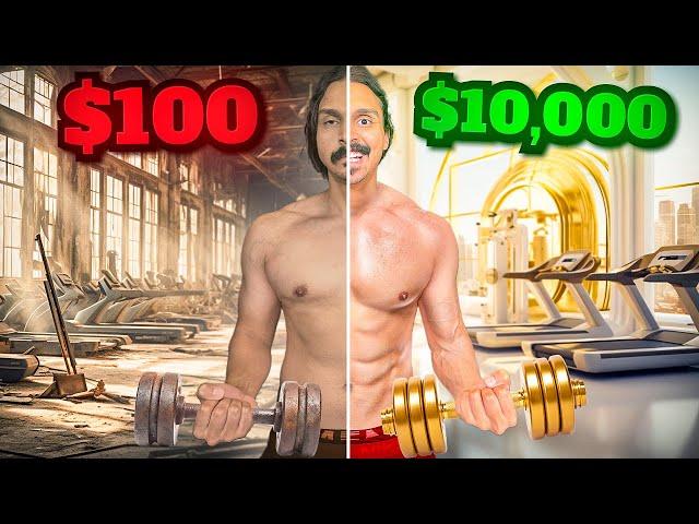 نادي بــ 100$  ريال ضد نادي بــ 10,000$