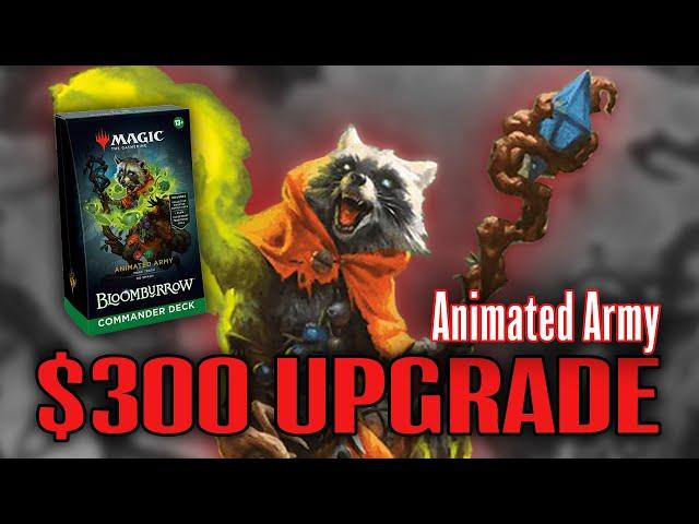 Animated Army Upgrade - Improving the Precon Commander Deck with $300