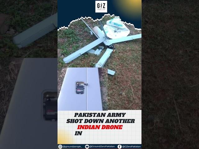 Pakistan Army successfully shot down an Indian drone in the Kotli Sector near the Line of Control
