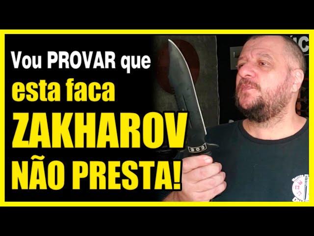 Faca ZAKHAROV testada ao EXTREMO!