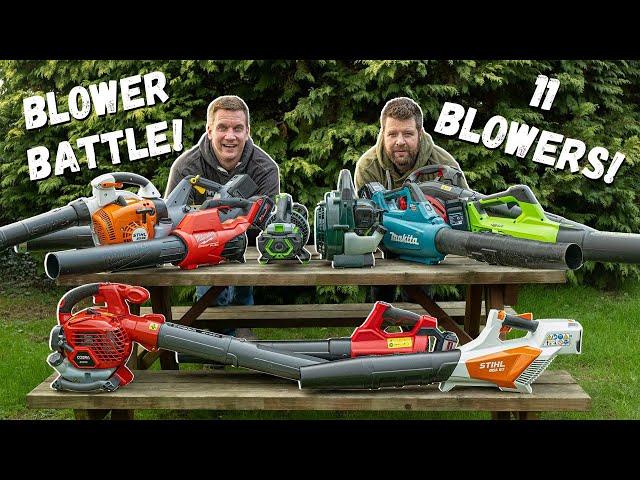 We test 11 Handheld Leaf Blowers - Which One Would You Choose?