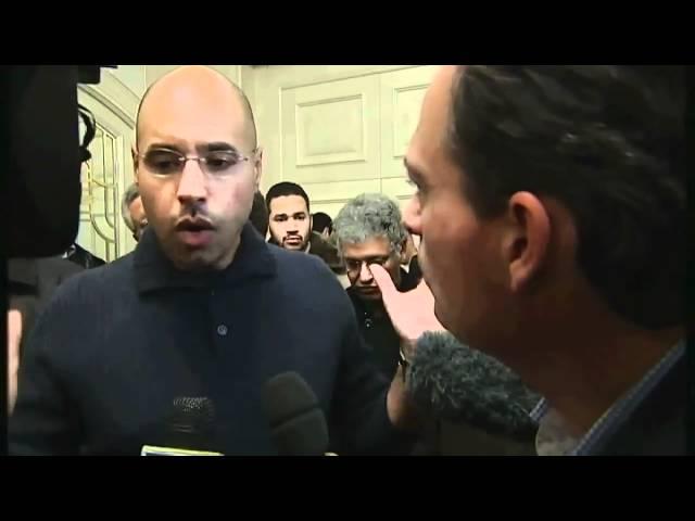 Libya: Saif Gaddafi talks to Channel 4 News
