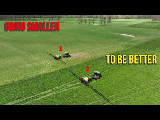 Is Smaller the Future of Farming? (Double Mini Sprayers)