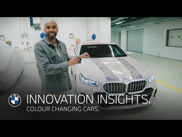 BMW Innovation Insights. Color Changing Cars.