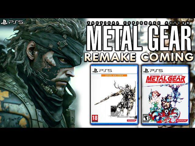 Metal Gear Solid 1 Remake (PS5) Is Coming | Leaks, Teases & Announcement (MGS 2023)