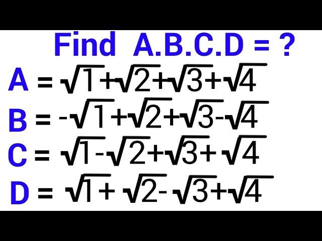 Can you solve this puzzle || Viral math puzzle || How to find ABCD?