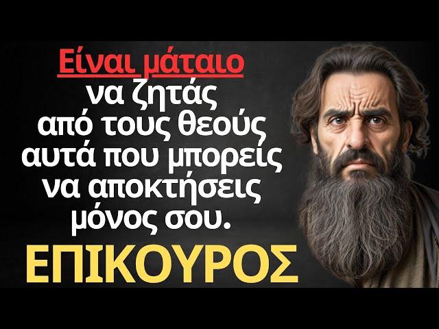 τα 13 Πιο Σοφά Λόγια του Επίκουρου για την ζωή!