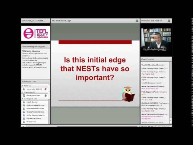 The NEST brand - webinar by Nick Michelioudakis