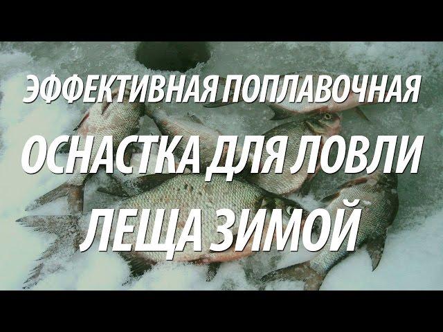 ЗИМНЯЯ РЫБАЛКА НА ЛЕЩА И ПОДЛЕЩИКА НА ЗИМНЮЮ ПОПЛАВОЧНУЮ УДОЧКУ