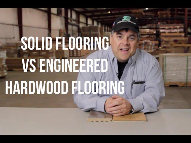 Solid Hardwood Flooring vs  Engineered Hardwood Flooring-ReallyCheapFloors.com Q&A Show