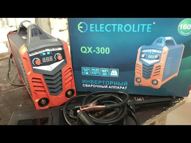 #Обзор сварочного аппарата#Сварочный #Аппарат #Electrolite QX300