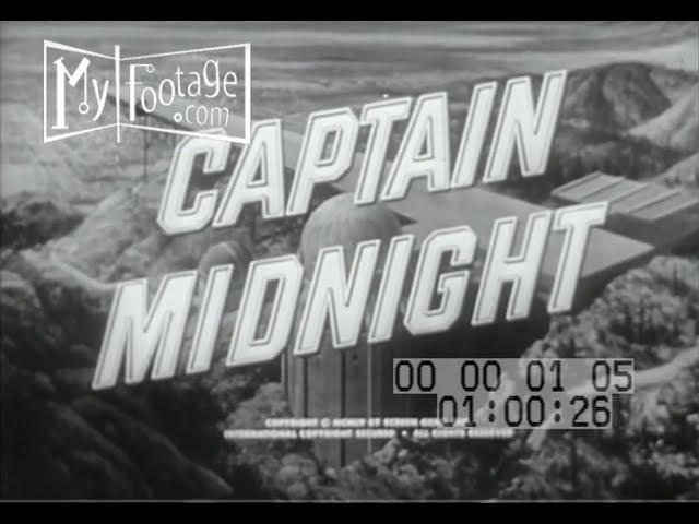 Captain Midnight with Ovaltine Promotion (1955)