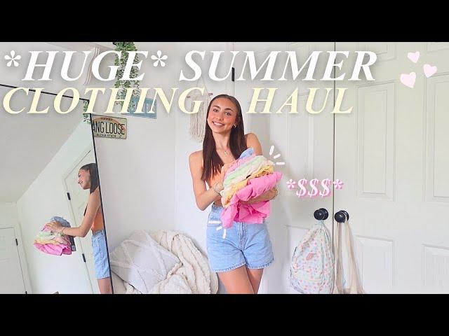 *HUGE* summer clothing try-on haul *ft. white fox boutique*