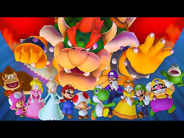 Playing as Bowser on EVERY Bowser Party Board in Mario Party 10 (Master CPUs)