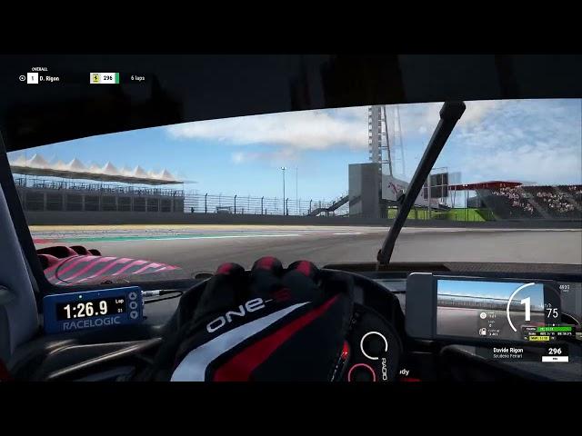 ACC Onboard Lap: Ferrari 296 GT3 at COTA CDA4 QF