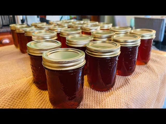 Canning: Bourbon Vanilla & Maple Pear Jelly