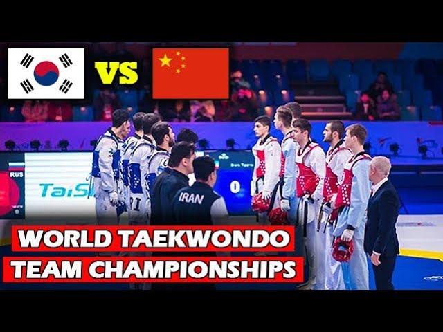 World Taekwondo Team Championships | [SEMI-FINAL] KOREA vs CHINA | WT Grand Slam 2017-2018 Season