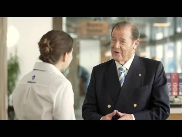 Christoph Schwegler / Swisscom® (TV Spot) mit Sir Roger Moore & Melanie Winiger