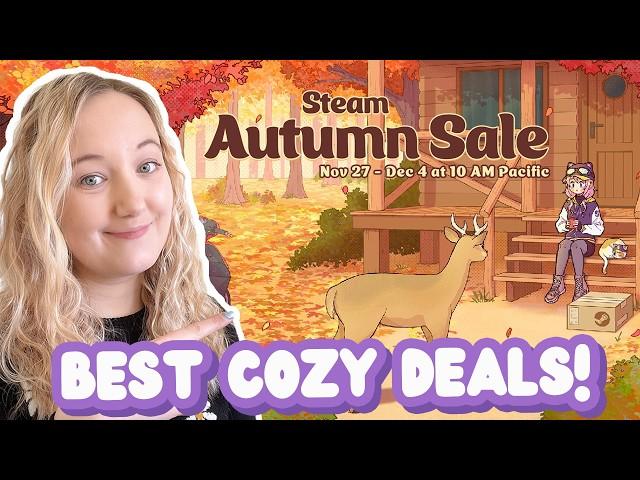 BEST Cozy Game Deals in Steam Autumn Sale 2024!