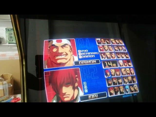 Kof2002 Bootleg + Mother B Ori test and Working 23.07.22