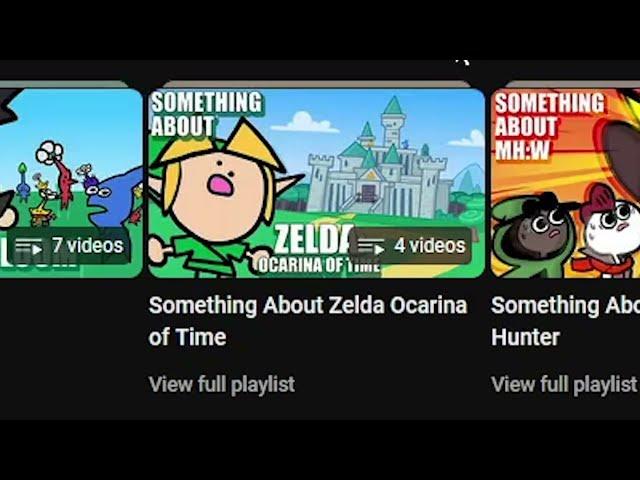 What is the hidden video in @TerminalMontage's Zelda Playlist?