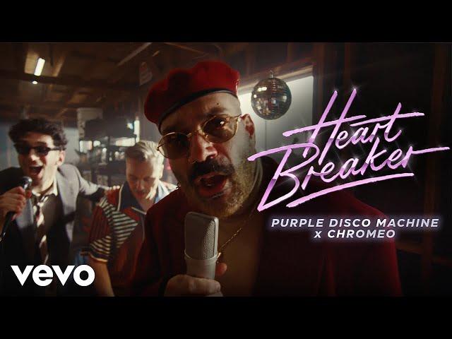 Purple Disco Machine, Chromeo - Heartbreaker (Official Video)